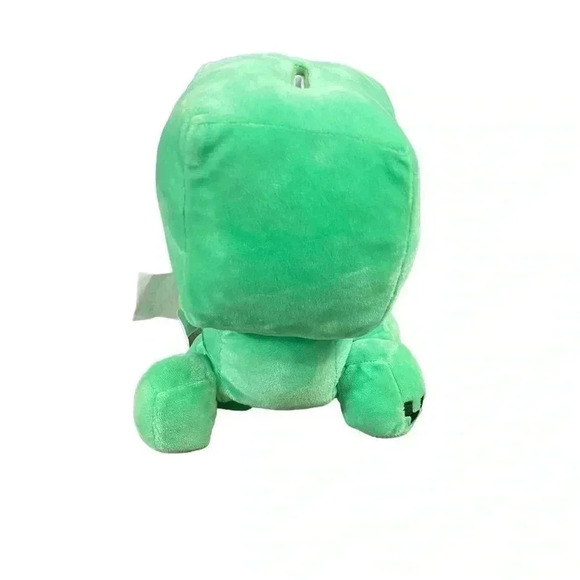 Minecraft Green Creeper Plush 10” Money Bank - Picture 5 of 7